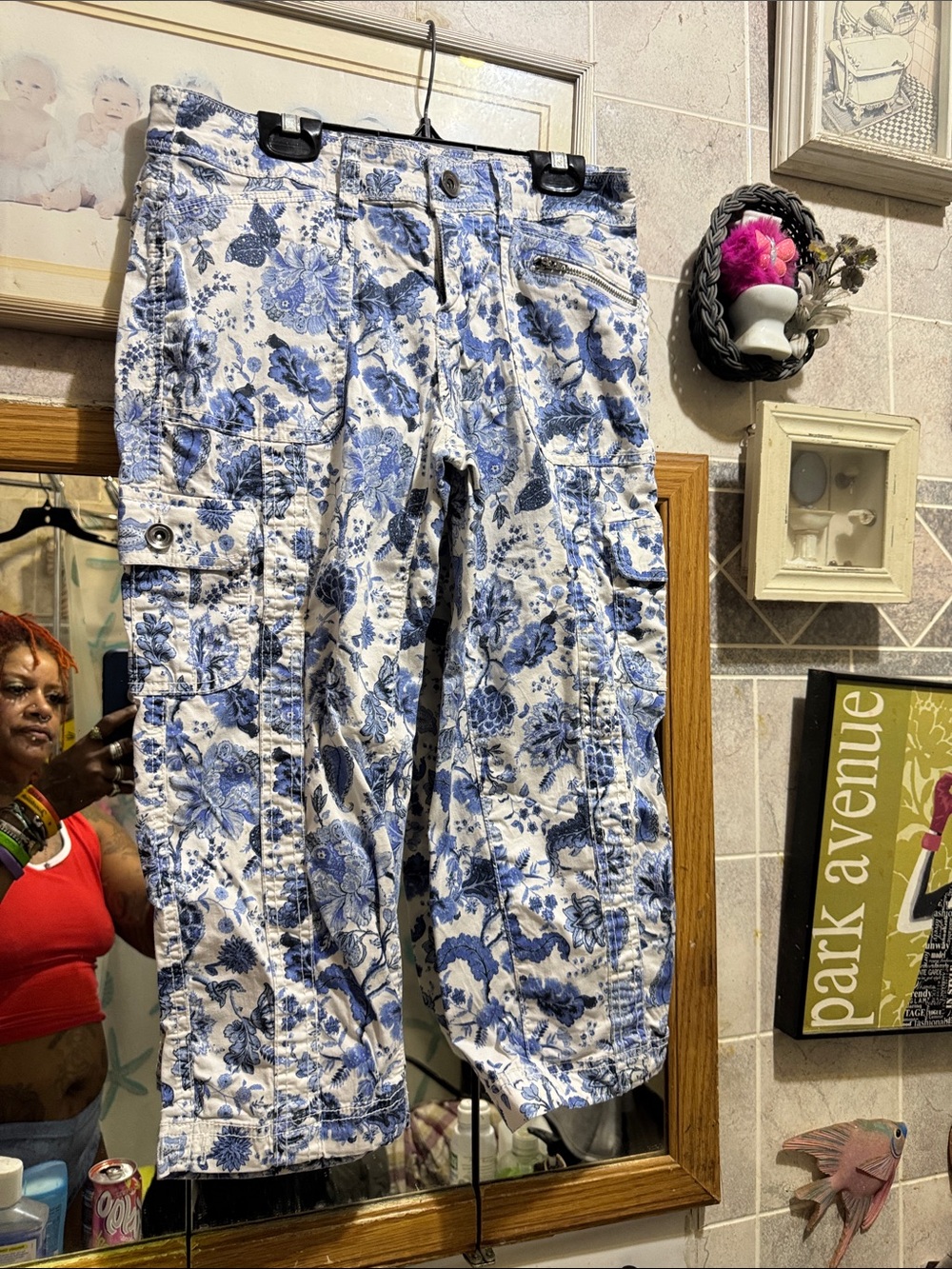 Faded glory capri pants